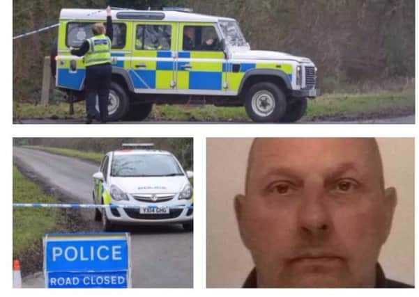 Police have issued an appeal to find the suspect, 55-year-old Anthony Lawrence, and officers have found his car abandoned.