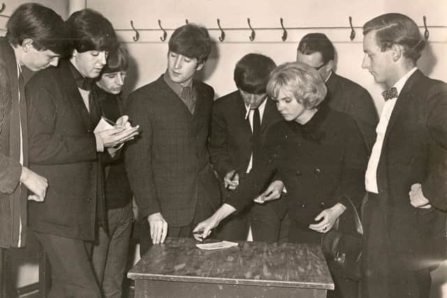 Barbara Simpson meets the Beatles