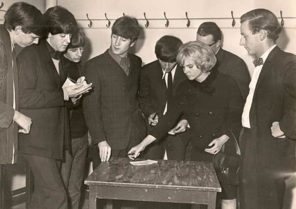 Barbara Simpson meets the Beatles