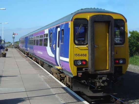 The service between Whitby and Middlesbrough has been affected.