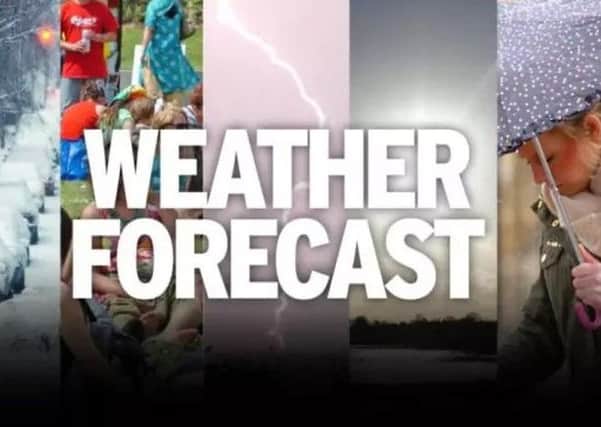 This weeks weather for East Yorkshire and Ryedale with forecaster Trevor Appleton