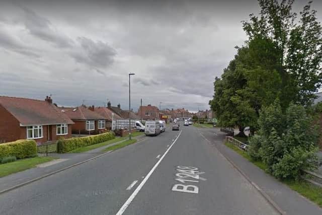 Cars were vandalised in Scarborough Road, Norton. Picture: Google