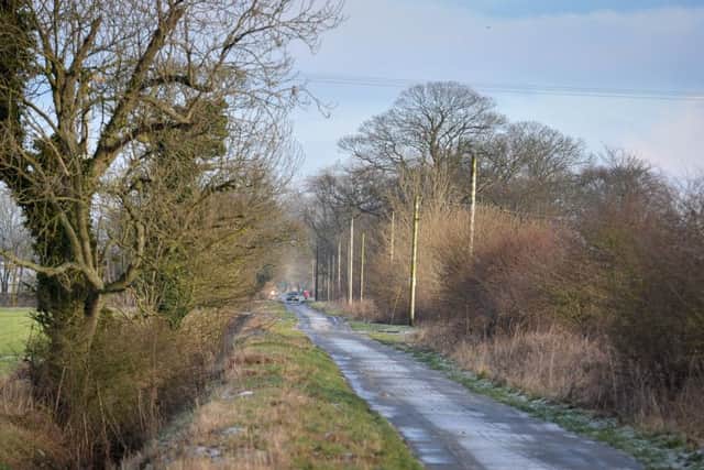 View towards Brompton from Foulbridge Lane, Snainton.