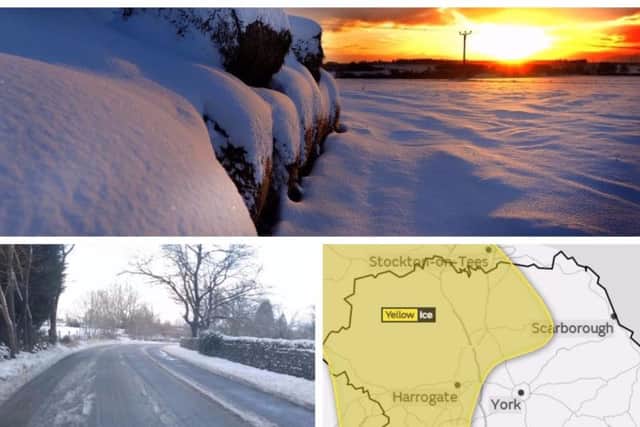 The Met Office has issued a weather warning for Yorkshire this weekend.