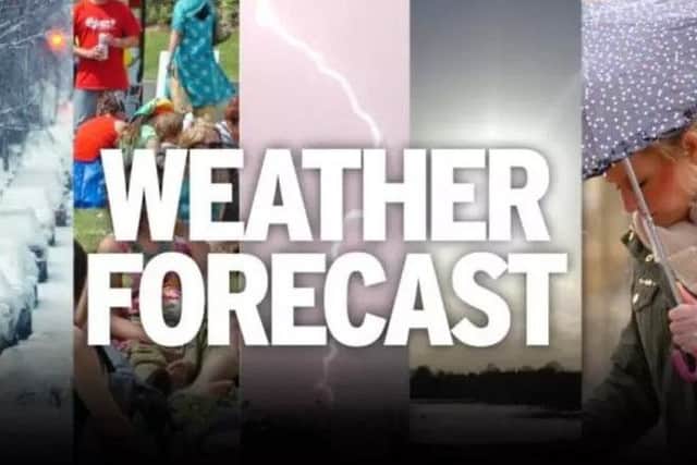 The weeks weather for East Yorkshire and Ryedale with forecaster Trevor Appleton