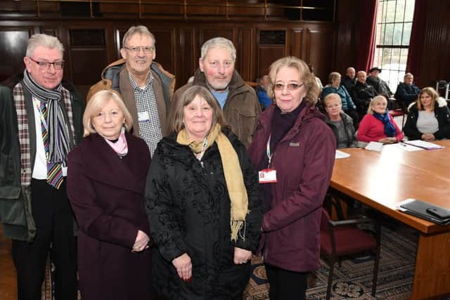 Six East Riding councillors discussed the issue with members of the public