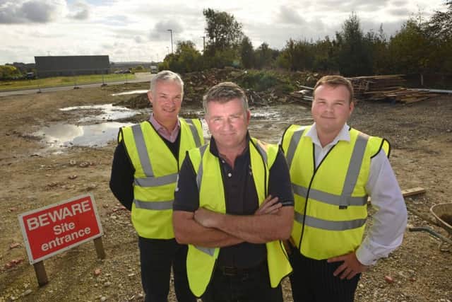 Sean Harrison, centre, said the park is attracting attention.