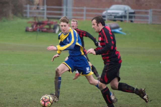 West Pier Reserves on the attack at Filey Town Reserves
