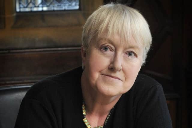 Carolyn Souter prepares for some lectures ..pictured at The Woodend Creative Arts space . pic Richard Ponter 174501b