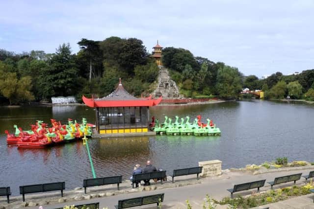 Peasholm Park, Scarborough.