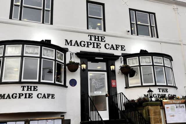 The Magpie Cafe in Whitby . . pic Richard Ponter 180110z