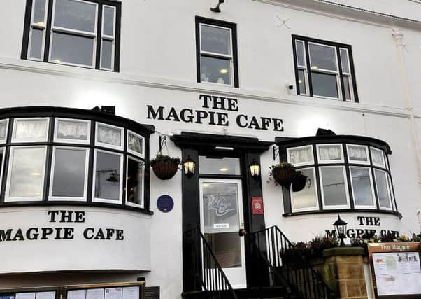 The Magpie Cafe in Whitby .  . pic Richard Ponter 180110z