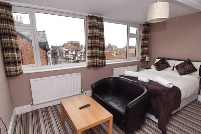Another of the rooms at the Ransdale which was styled by TV stars Steph and Dom