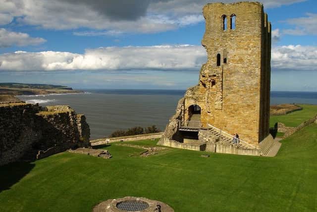Scarborough Castle keep. Picture by Charles Spencer www.charles-spencer.co.uk