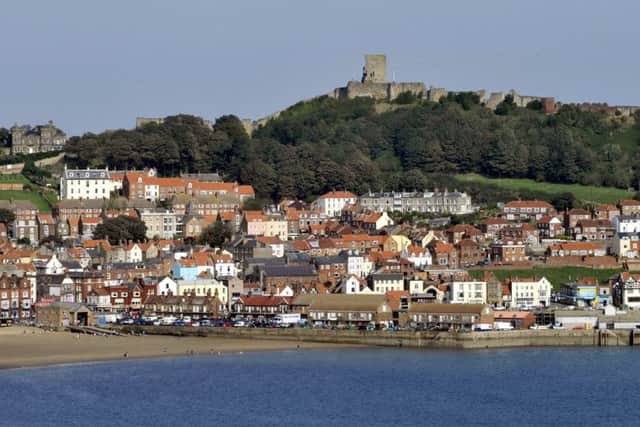 Scarborough Old Town and the Castle.