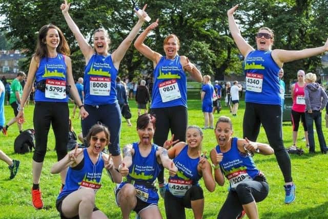 Occupational therapists took part in a run for all event last year to raise funds for York Teaching Hospital Charity.