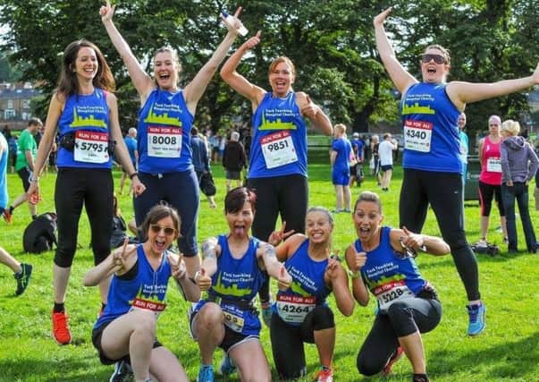 Occupational therapists took part in a run for all event last year to raise funds for York Teaching Hospital Charity.