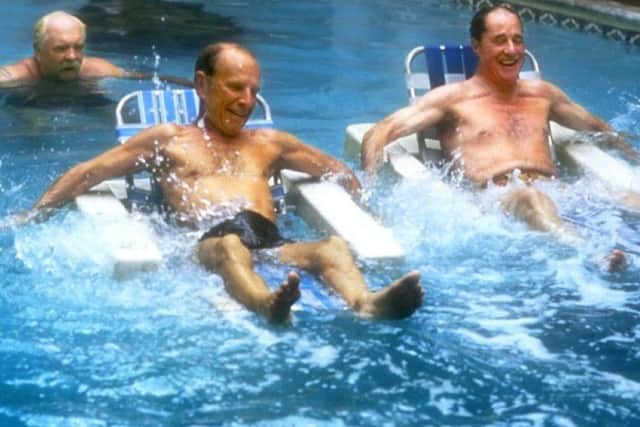 Retirees enjoying life in the 1985 film Cocoon.