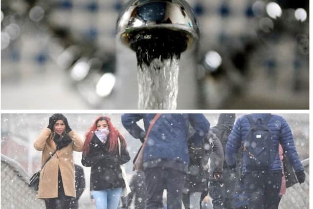 How can you prevent your pipes from freezing this week?