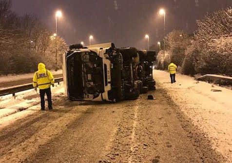 Snow has fallen across the county this morning.