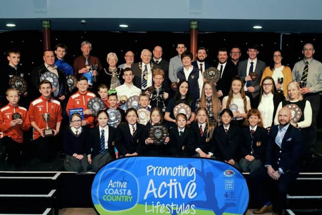 Sports awards winners