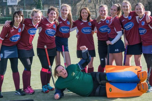 Scarborough Ladies (above) beat Bradford 6-2 to seal their league title, Alexandra Bester (below) was on the scoresheet in their win Pictures by Frances Livera