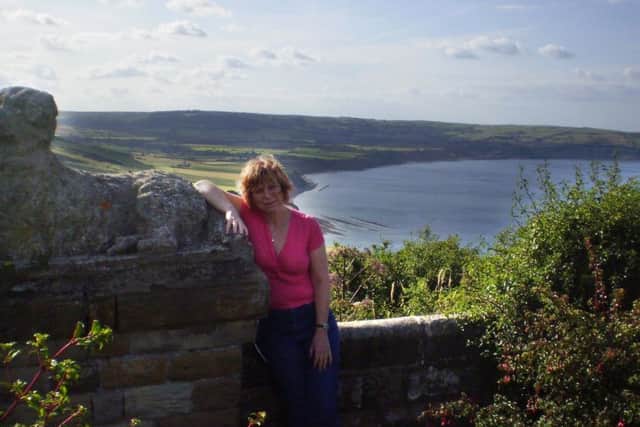 Jackie Housham, view towards Robin Hood's Bay from Raven Hall Hotel, Ravenscar.