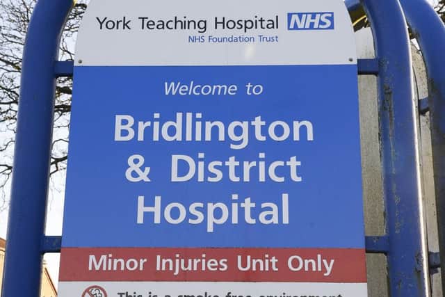 Bridlington Hospital is 30
