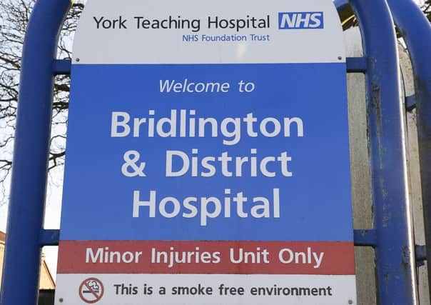 Bridlington Hospital is 30