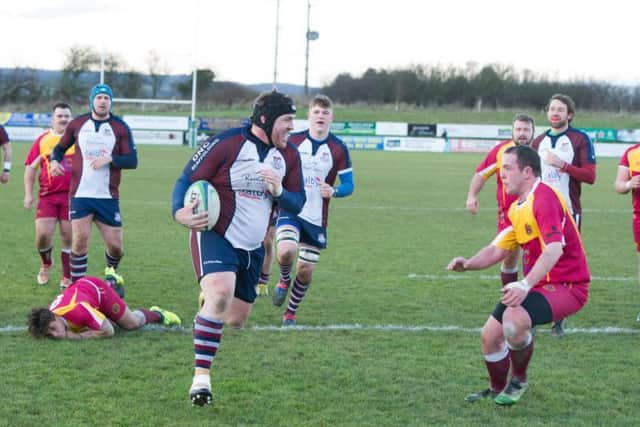 Matty Jones on the charge