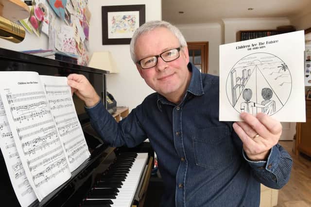 Robin Tait wrote the original music for Children Are The Future. Picture by Paul Atkinson