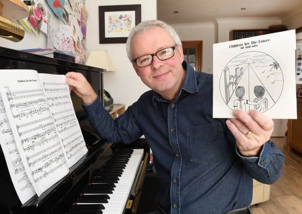 Robin Tait wrote the original music for Children Are The Future. Picture by Paul Atkinson