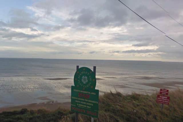 Flat Cliffs in Filey.