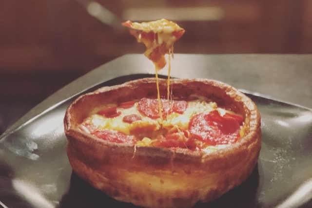 Have you ever tried a Yorkshire Pudding Pizza?