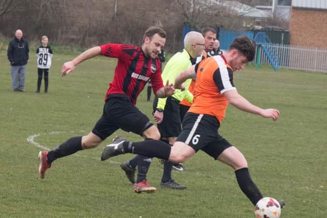 Edgehill push on against West Pier in their District Cup semi-final    Picture by Steve Lilly
