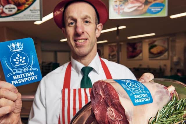 Morrisons have issued blue 'passports' to their British lamb joints