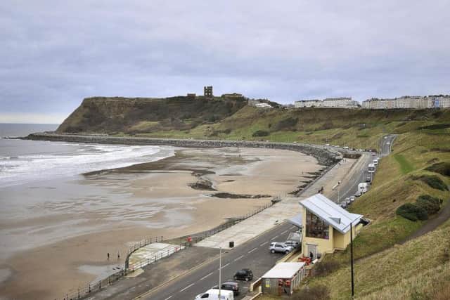 The event takes place on Scarborough seafront