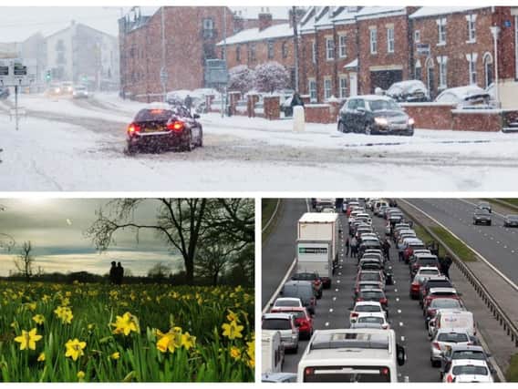 Poor weather, roadworks and an increased level of holiday traffic will make the roads very busy this Easter weekend.