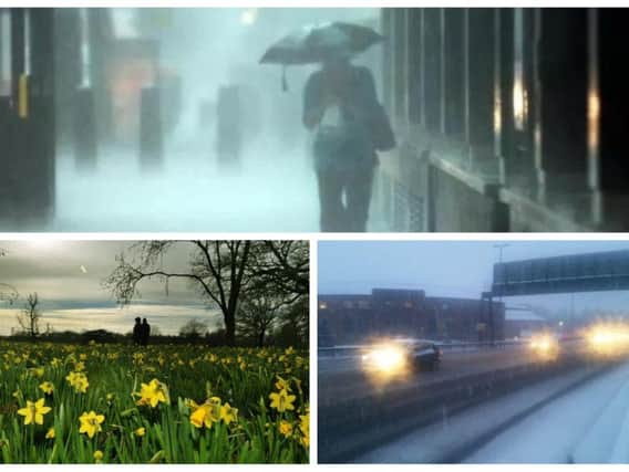 Yorkshire is set for a cold and wet Easter Monday.