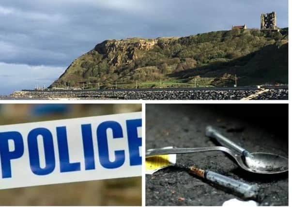 New figures released by the Office for National Statistics (ONS) show 4.6 deaths per 100,000 people in coastal town Scarborough were due to heroin or morphine misuse in 2016 - compared to an English average of 1.7.