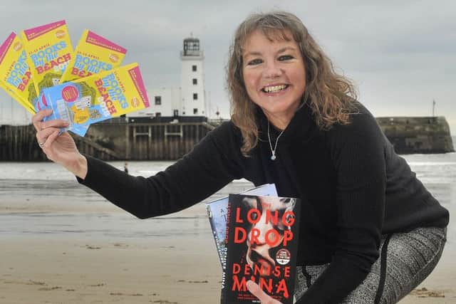 Books by the Beach Festival Director Heather French looks forward to this year's events . pic Richard Ponter 180605a