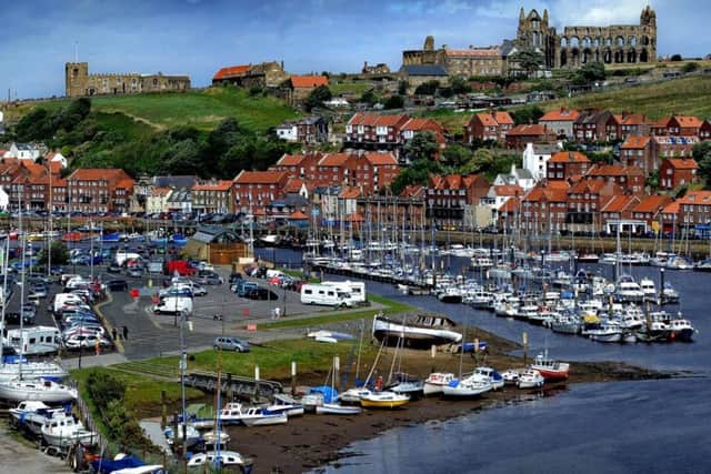 Whitby harbour.