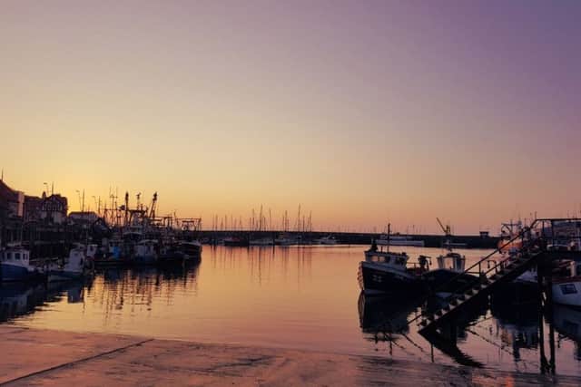 This image of Scarborough Harbour by Carly Swift features in this years St Catherines calendar.