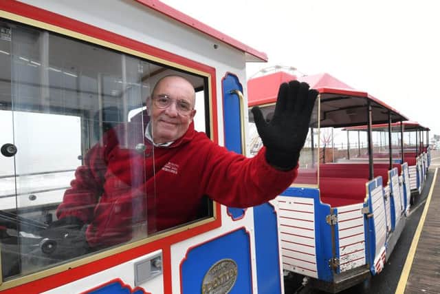 The land trains serve the north and south side of Bridlington