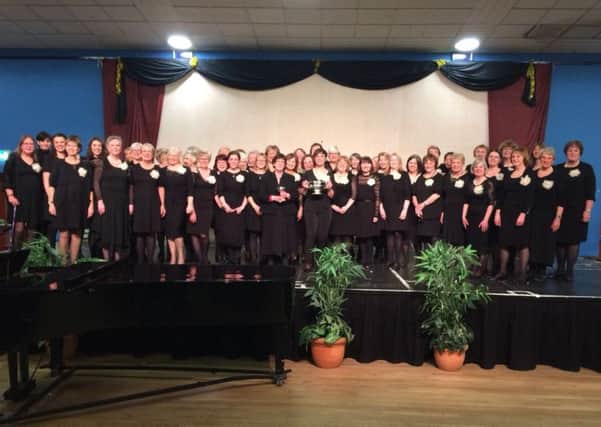 The Harmonia Choir scooped two trophies during the National Choir Day at the Eskdale Festival.