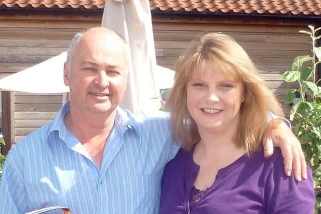 Karl and Mandy Avison.