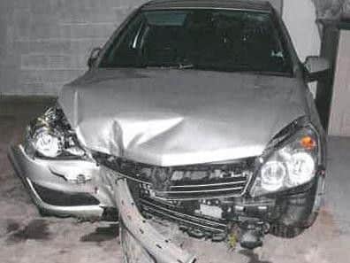 The car the pair stole from Burniston