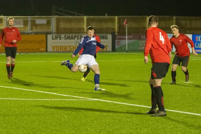 Zac Hansen was on target for West Pier Reserves as they beat Ayton 2-1 in their League Trophy semi-final