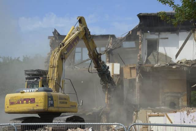 The Royal British Legion site was demolished in 2015.
