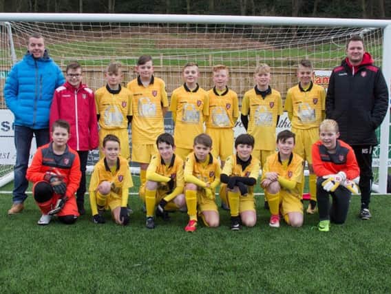 Scarborough Athletic Under-12s wrapped up the Hull District Youth League title after two wins in three days against Costello Stingrays and South Cave Bears

PICTURE BY STEVE LILLY